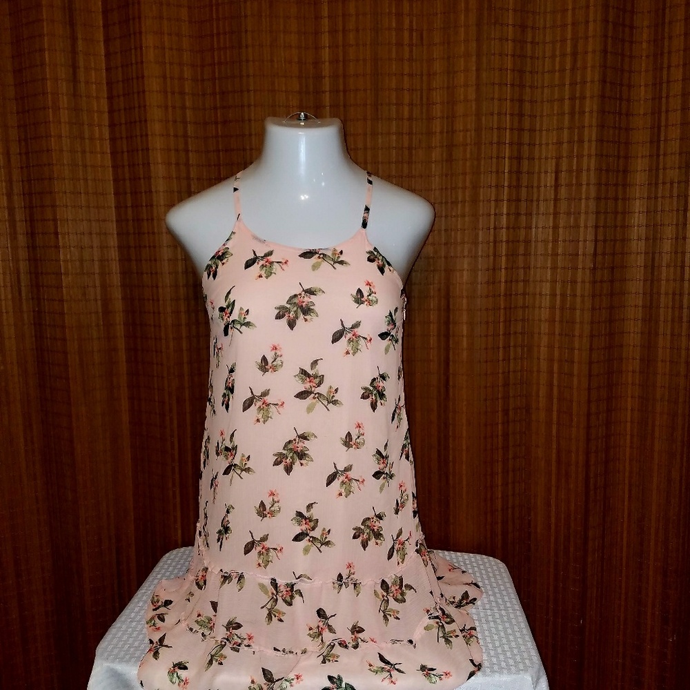 Acrercrombie & Fitch S Floral Tank